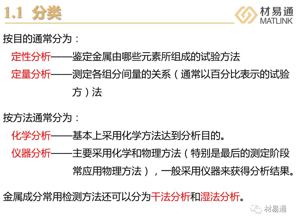 一组图看懂金属材料成分检测